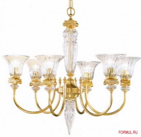 Люстра Possoni Illuminazione 27077/6 ORO/ZEC